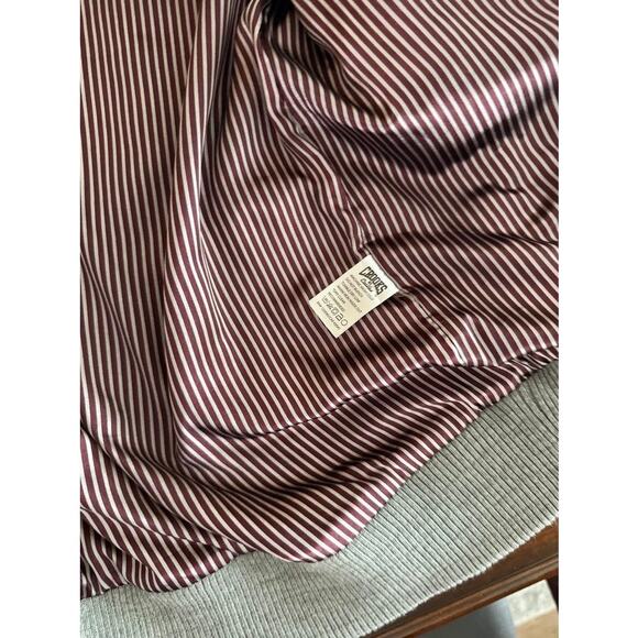 Crooks & Castles jacket 3XL, maroon/gray, “The Ruling Elite / Trouble Makers” - Picture 4 of 11